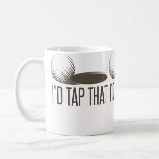 Taza De Café Me Golpearía Eso Humor De Golf Golfista Divertido