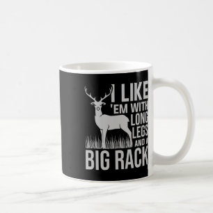 Taza De Café Me Gusta Con Piernas Largas Y Caza De Cervezas En 
