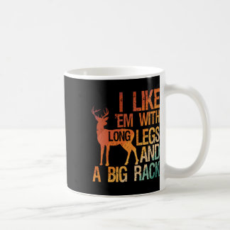 Taza De Café Me Gusta Con Piernas Largas Y Un Gran Hu De Caza D