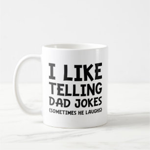 Taza De Café Me Gusta Contar Chistes de Papá