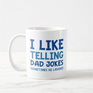 Taza De Café Me Gusta Contar Chistes de Papá