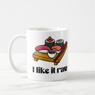 Taza De Café Me gusta crudo