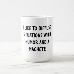 Taza De Café Me gusta difuminar situaciones