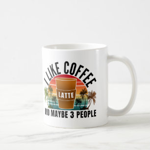 Taza De Café me gusta el café y quizás 3 personas