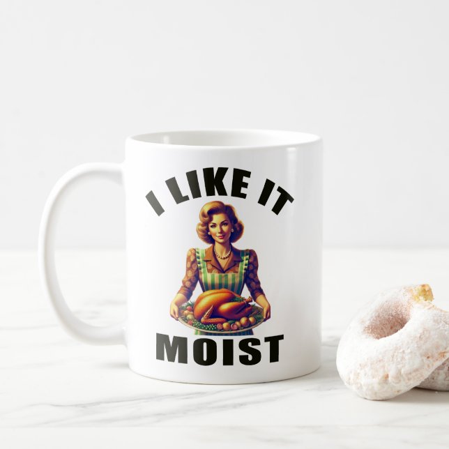Taza De Café Me Gusta El MOISMO (Con donut)