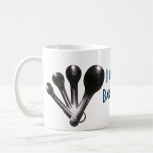 Taza De Café "Me gusta hornear cosas" Measuring Spoons Mug