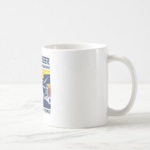 Taza De Café Me gusta la carrera de autos de carreras de cervez