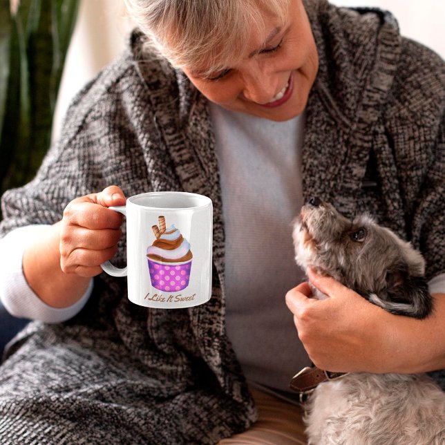 Taza De Café Me Gusta La Crema De Hielo Dulce De Servicio (Subido por el creador)