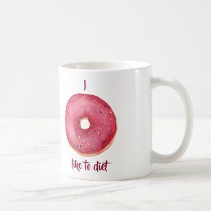 Taza De Café Me Gusta La Dieta