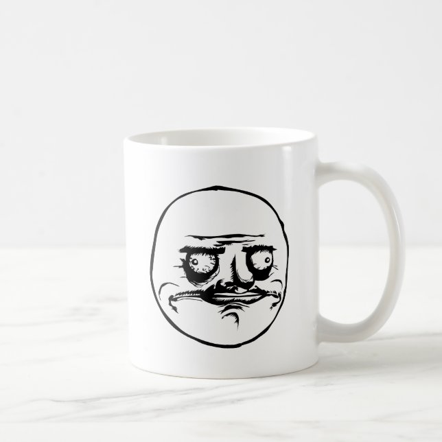 Taza De Café Me Gusta MEME (Derecha)