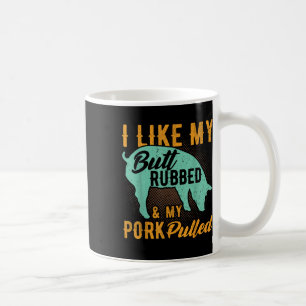 Taza De Café Me Gusta Mi Bóveda Y Mi Porcino Bebq Funny