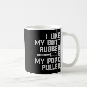 Taza De Café Me Gusta Mi Butt Rubbed &amp; Mi Porcino Bb