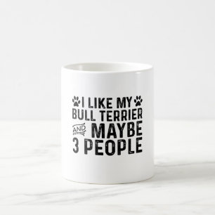 Taza De Café Me Gusta Mi Terrible Y Tres Personas