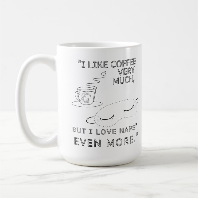 TAZA DE CAFÉ ME GUSTA MUCHO EL CAFÉ (Izquierda)