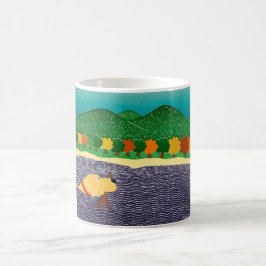 Taza De Café Me gusta Sticks-Autumn Stephen Huneck
