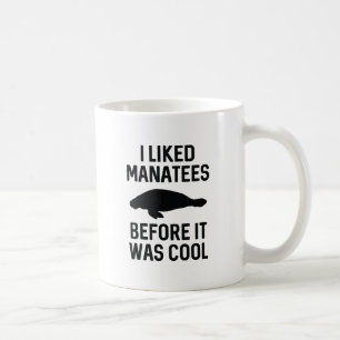 Taza De Café Me gustaban los manatíes