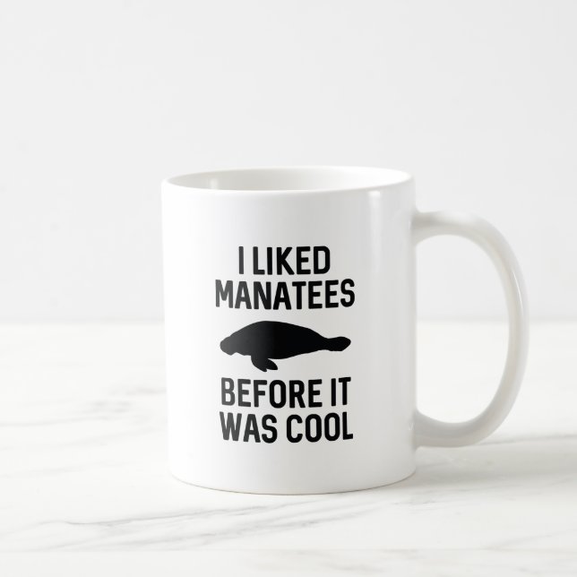 Taza De Café Me Gustaban Los Manatíes (Derecha)