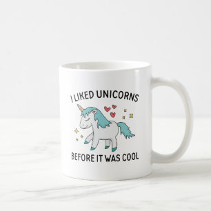 Taza De Café Me Gustaban Los Unicornios
