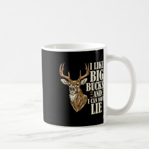 Taza De Café Me Gustan Las Peces Grandes Y No Puedo Mentir Caza