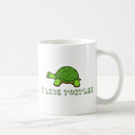 Taza De Café Me Gustan Las Tortugas