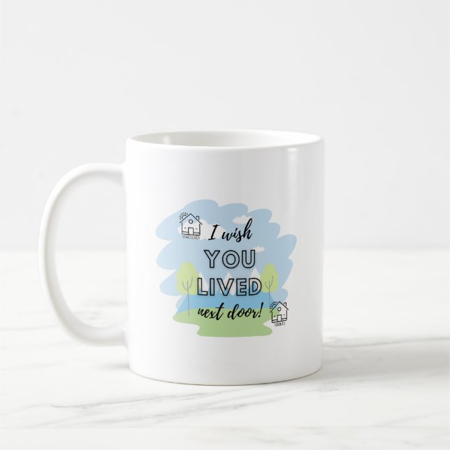 Taza De Café Me Gustaría Que Vieras Al Lado De La Mug (Izquierda)