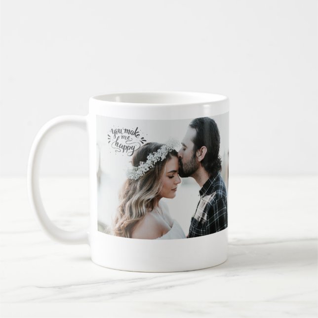 Taza De Café Me haces feliz | (Izquierda)