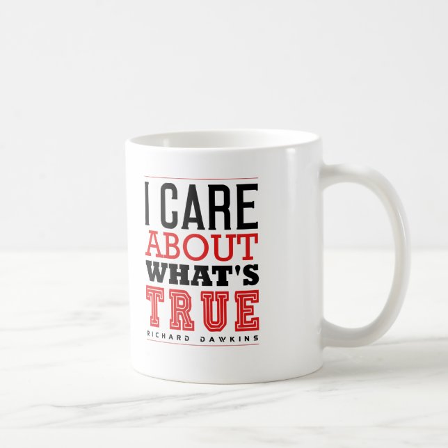 Taza De Café ME IMPORTA LO QUE ES CIERTO - Dawkins (Derecha)