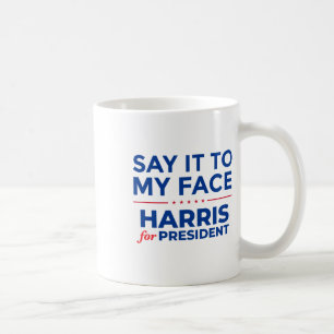 Taza De Café Me Kamala Harris por las elecciones presidenciales