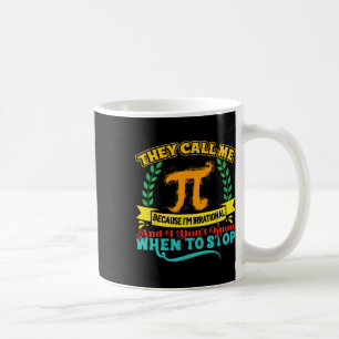 Taza De Café Me Llaman Maestra De Geek Pi Math 3.14 Pi Day