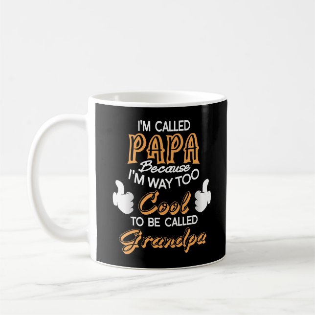 Taza De Café Me llaman papá porque estoy en Guay (Izquierda)