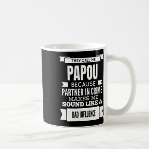 Taza De Café Me llaman Papou Grecia Abuelo