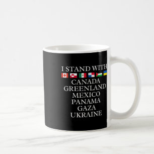 Taza De Café Me mantengo con Canadá Groenlandia México Panamá G