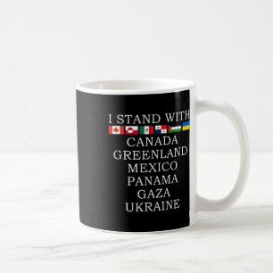 Taza De Café Me mantengo con Canadá Groenlandia México Panamá G