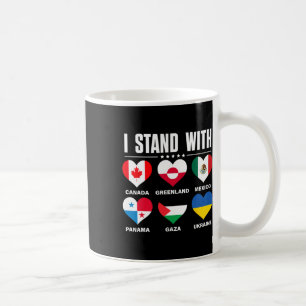 Taza De Café Me mantengo con Canadá Groenlandia México Panamá G