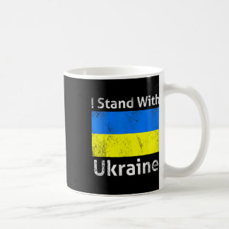 Taza De Café Me mantengo con Ucrania Bandera Apoyo Libre Libert