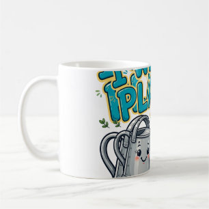 Taza De Café Me Mojo Mis Plantas Chiste De Planta Divertido