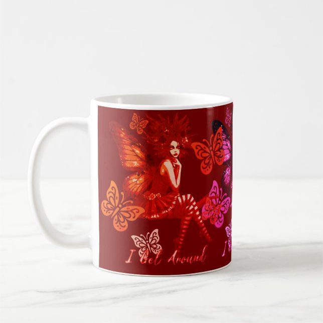 Taza De Café Me Muevo Hada  (Izquierda)