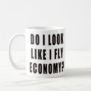 Taza De Café ¿Me Parece Que Vuelo A La Economía?
