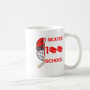 Taza De Café Me patiné a través de 100 días de fanático del hoc