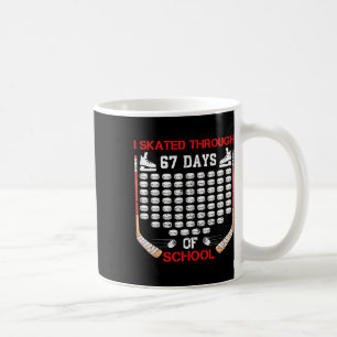 Taza De Café Me patiné a través de 67 días de fanático del hock