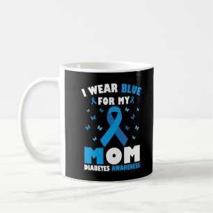 Taza De Café Me Pongo Azul Por La Conciencia De Mi Mamá Sobre L