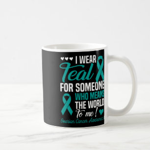Taza De Café Me pongo azul turquesa por alguien que significa m