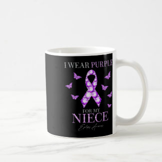 Taza De Café Me pongo morado por el mes de concienciación sobre