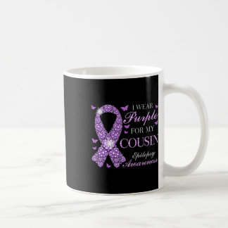 Taza De Café Me pongo morado por mi primo Conciencia de la epil