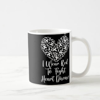 Taza De Café Me Pongo Rojo Para Luchar Concienciación Sobre Las