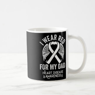 Taza De Café Me Pongo Rojo Por La Conciencia De La Enfermedad C