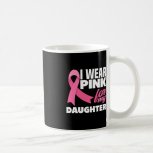 Taza De Café Me pongo rosa por la conciencia del cáncer de mama