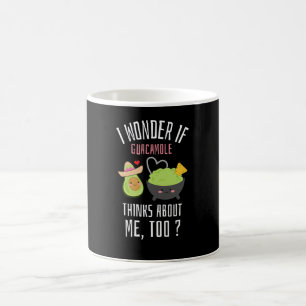 Taza De Café Me Pregunto Si Guacamole También Piensa En Mí