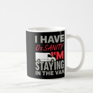 Taza De Café Me quedo en la furgoneta divertido Phasmophobia ho