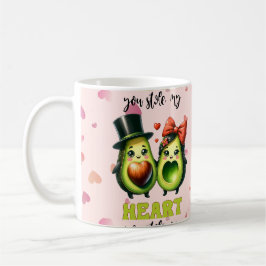 Taza De Café Me robaste el corazón el día de San Valentín de ag